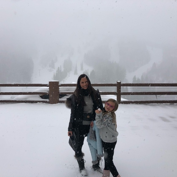 SOVEREIGN CODE Ella Dean Sweater, Grey/ Leopard Flowers Size 8 - Picture 8 of 8